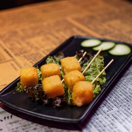 Kushiages de Queso de Sushi Zú